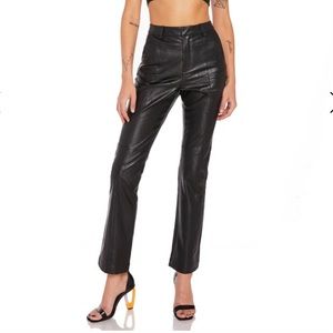 Riley vegan leather pants from STEELE. Size Xs.